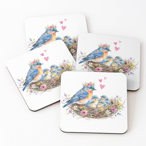 Item preview, Bluebird Mom and Babies designed and sold by Roy & Tiffany.