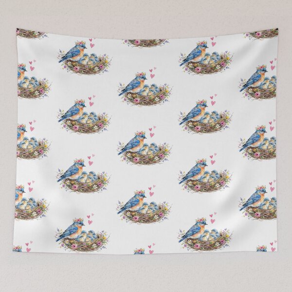Item preview, Bluebird Mom and Babies designed and sold by Roy & Tiffany.