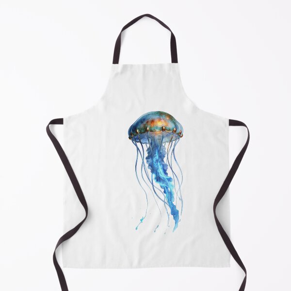 Item preview, Patina Blue Jellyfish T-Shirt | Verdigris Copper Jellyfish Vintage Illustration | Coastal Nature Gift 2026 designed and sold by Panom Suavichien.