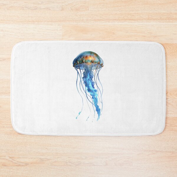 Item preview, Patina Blue Jellyfish T-Shirt | Verdigris Copper Jellyfish Vintage Illustration | Coastal Nature Gift 2026 designed and sold by Panom Suavichien.