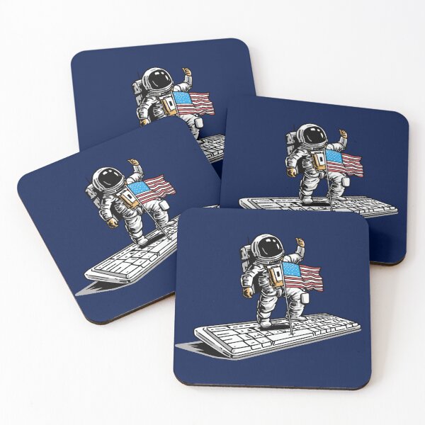Item preview, SPACE CONQUEST - Astronaut Geek Humor designed and sold by francoisville.