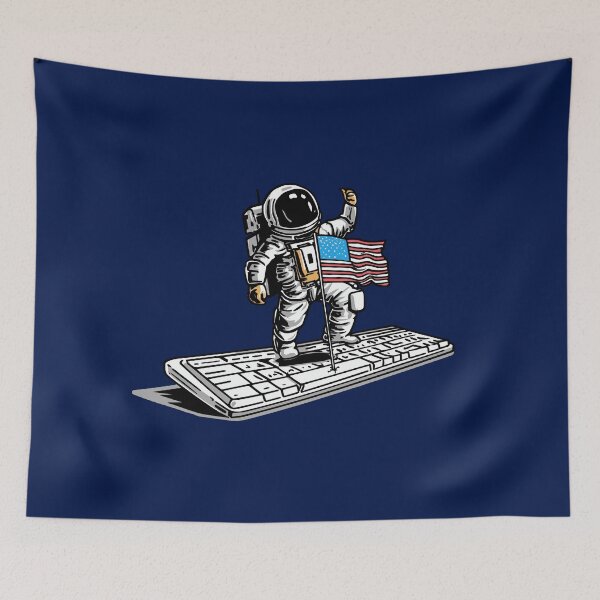 Item preview, SPACE CONQUEST - Astronaut Geek Humor designed and sold by francoisville.