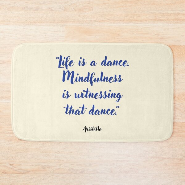 Item preview, Life is a dance . . . Amit Ray Quotation designed and sold by CharlottePlaceArt.