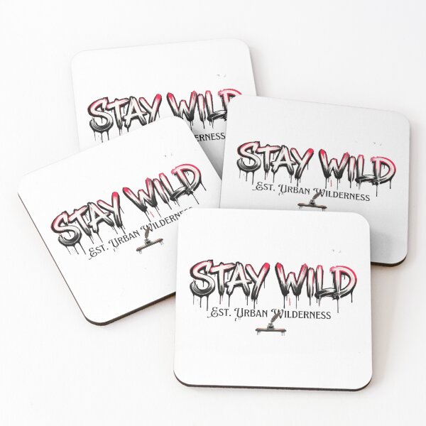 Item preview, Stay Wild - Urban Wilderness Graffiti Streetwear Design designed and sold by RickyStick.