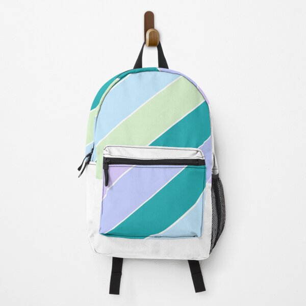Item preview, Pastel Diagonal Stripes Pattern | Minimal Aesthetic Colorful Lines Background designed and sold by Irfana Designs.