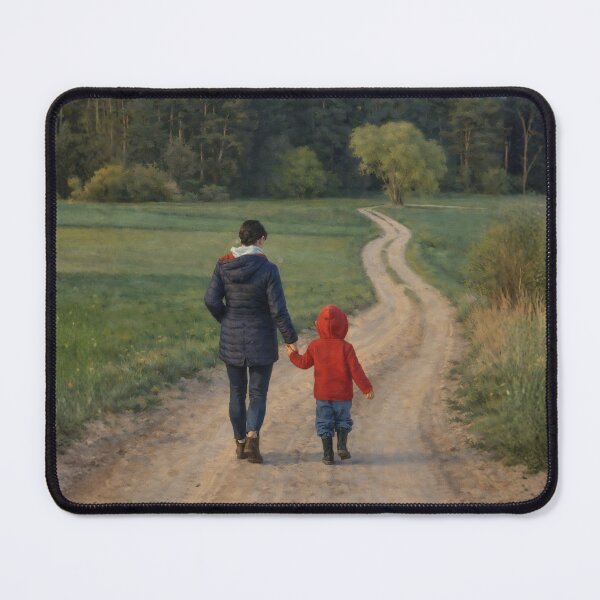 Item preview, Original Work. Countryside. Just walk. Girl and kid designed and sold by byaga.
