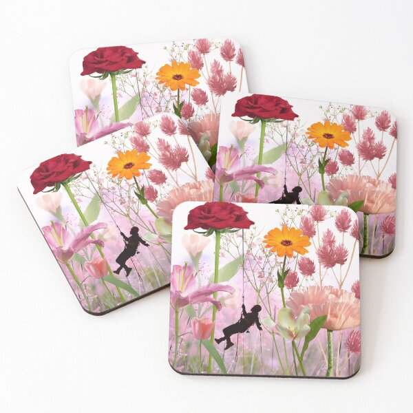 Item preview, Surreal Wild Floral Landscape With Abseiler  designed and sold by AnimaliaStar.