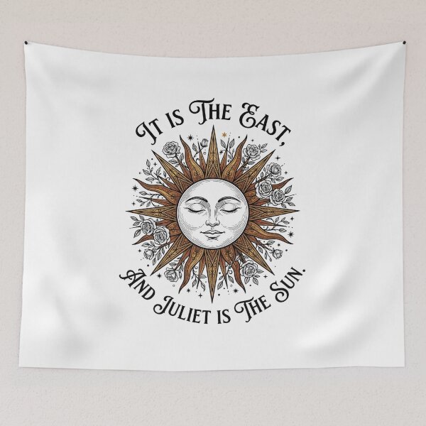 Item preview, It Is The East And Juliet Is The Sun Vintage Shakespeare Quote designed and sold by Fenay Designs.