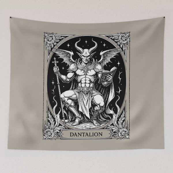 Item preview, Dantalion The Scholar of Shadows Illustration designed and sold by taiche.