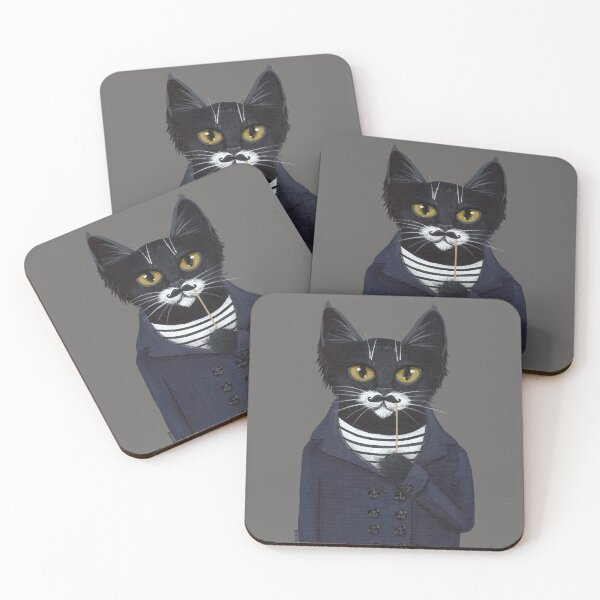 Item preview, The Hipster Cat designed and sold by KilkennyCat Art.