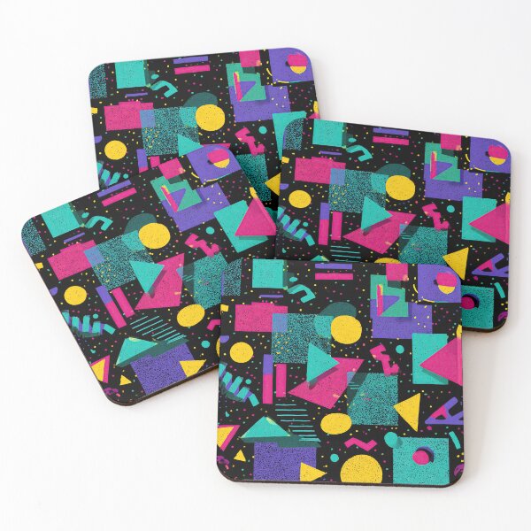 Item preview, Retro 80s and 90s Funky Pop Pattern designed and sold by AeonAcademy.