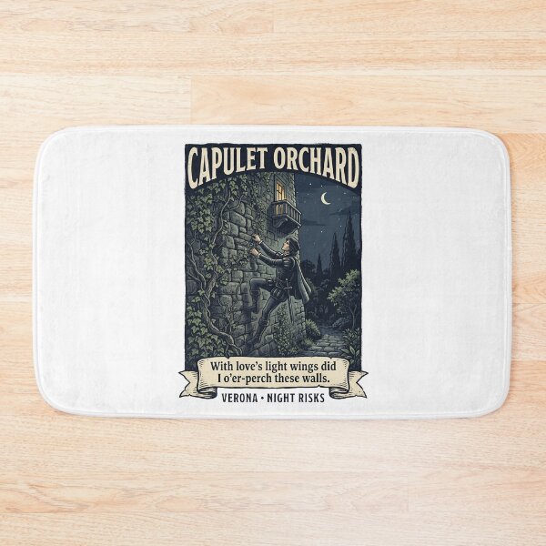 Item preview, Capulet Orchard With Loves Light Wings Romeo And Juliet Quote designed and sold by Fenay Designs.