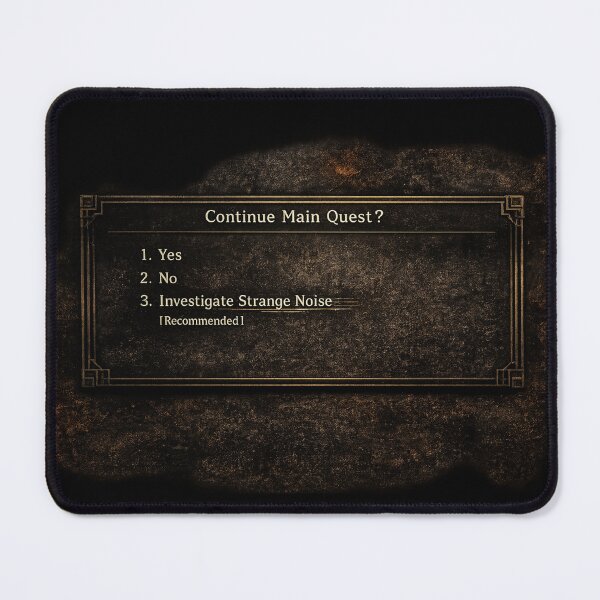 Item preview, Main Quest Abandoned – Dark RPG Choice UI Design designed and sold by Altered Array, LLC.