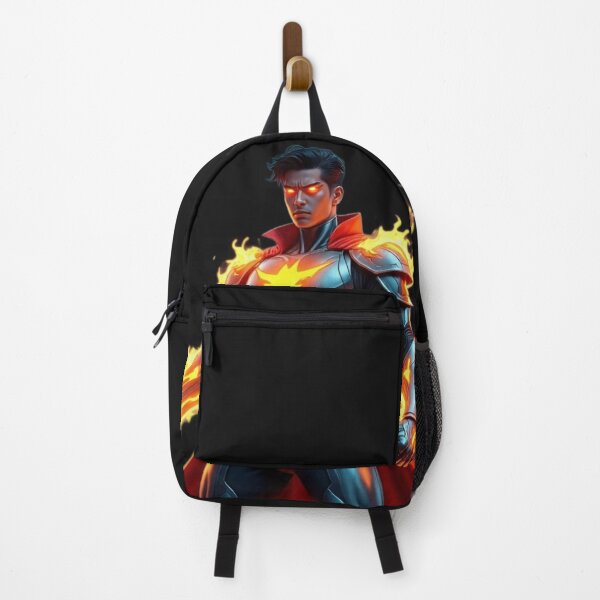 Item preview,  Fiery Armored Superhero  designed and sold by TOCOCLAWS.