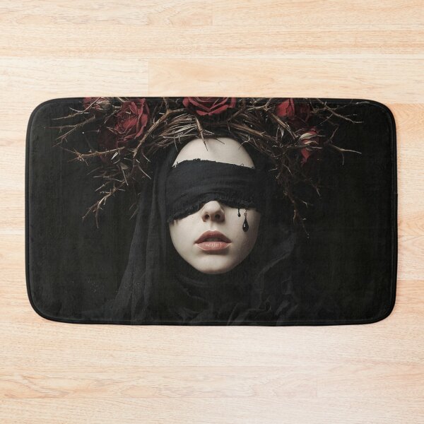 Item preview, The Weeping Crown - Dark Gothic Oil Painting & Macabre Royal Art designed and sold by kabucino.