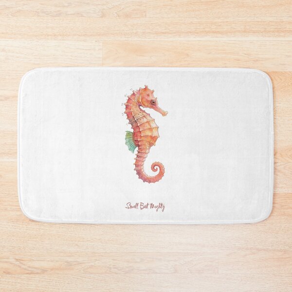 Item preview, Seahorse Watercolor T-Shirt | Small But Mighty Hippocampus Illustration | Coastal Ocean Gift for Women designed and sold by Panom Suavichien.