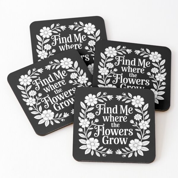 Item preview, Find Me Where The Flowers Grow designed and sold by theartfulaspie.