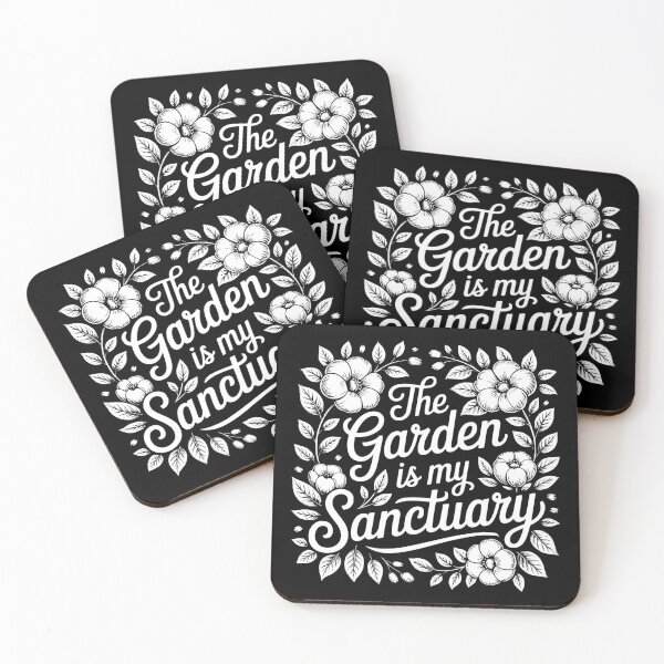 Item preview, The Garden Is My Sanctuary designed and sold by theartfulaspie.