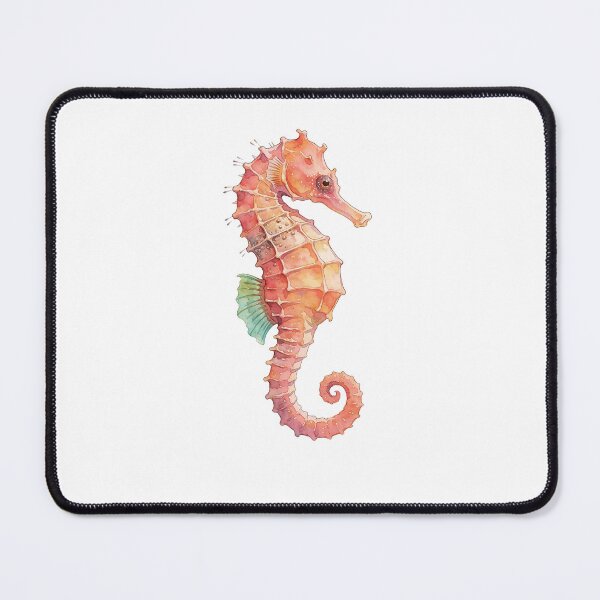 Item preview, Seahorse Watercolor T-Shirt | Small But Mighty Hippocampus Illustration | Coastal Ocean Gift for Women designed and sold by Panom Suavichien.