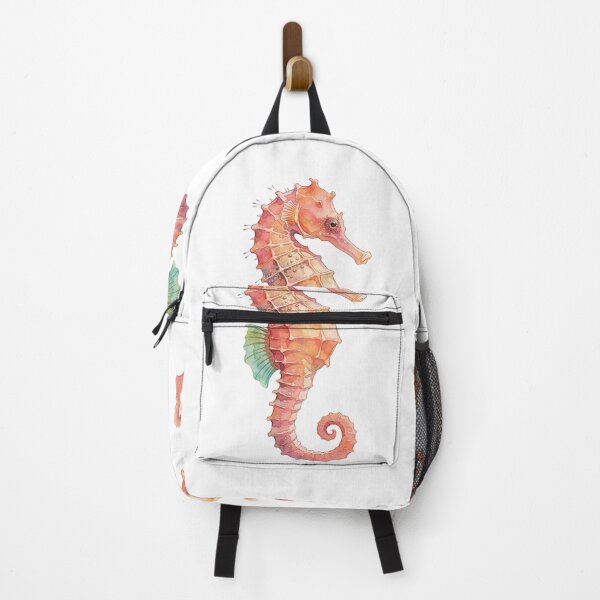 Item preview, Seahorse Watercolor T-Shirt | Small But Mighty Hippocampus Illustration | Coastal Ocean Gift for Women designed and sold by Panom Suavichien.