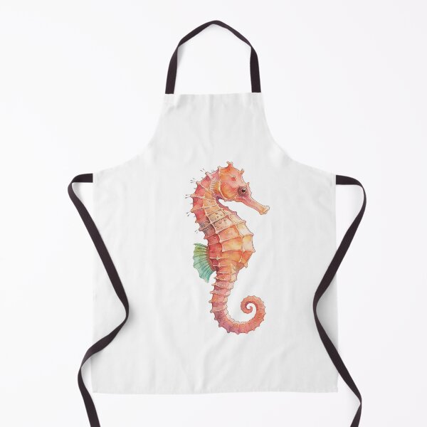 Item preview, Seahorse Watercolor T-Shirt | Small But Mighty Hippocampus Illustration | Coastal Ocean Gift for Women designed and sold by Panom Suavichien.