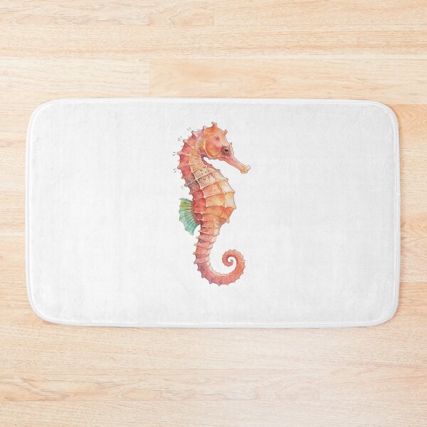 Item preview, Seahorse Watercolor T-Shirt | Small But Mighty Hippocampus Illustration | Coastal Ocean Gift for Women designed and sold by Panom Suavichien.