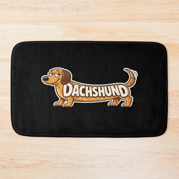 Item preview, Funny Dachshund Text Dog Sticker, Long Sausage Dog Design, Wiener Dog Cartoon, Dachshund Lover Gift, Cute Pet Meme Sticker designed and sold by VibeOffline Studio.