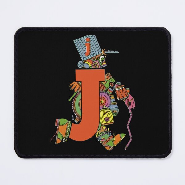 Item preview, Mr. J - Jumbled Junk (The Letter People, 1968) designed and sold by Dark Art Mailbox.