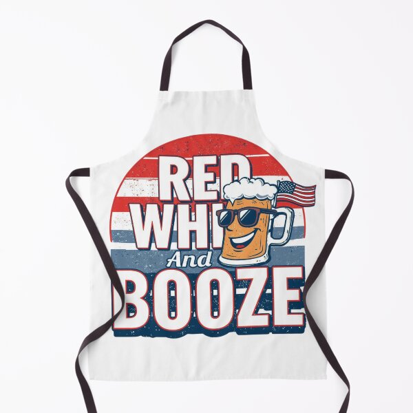 Item preview, Red White And Booze – Flag Day Party designed and sold by KapiPrint.