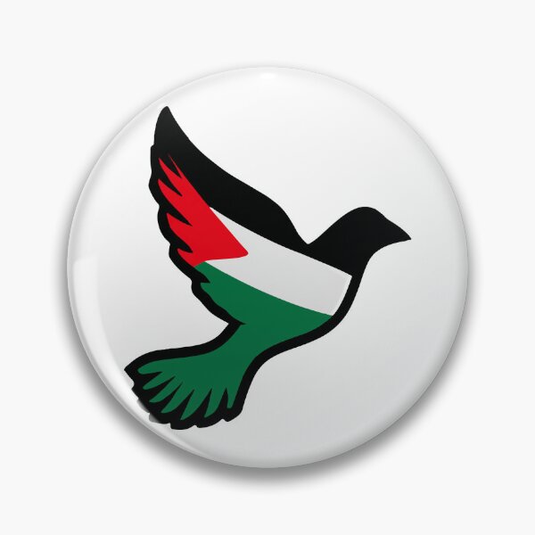 Item preview, Free Palestine Peace Dove Bird designed and sold by VectorVisionary.
