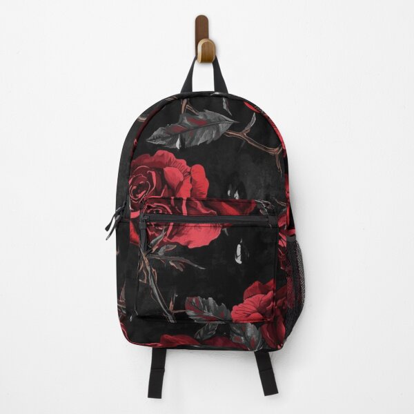 Item preview, The Weeping Crown - Dark Gothic Rose & Thorn Seamless Pattern designed and sold by kabucino.