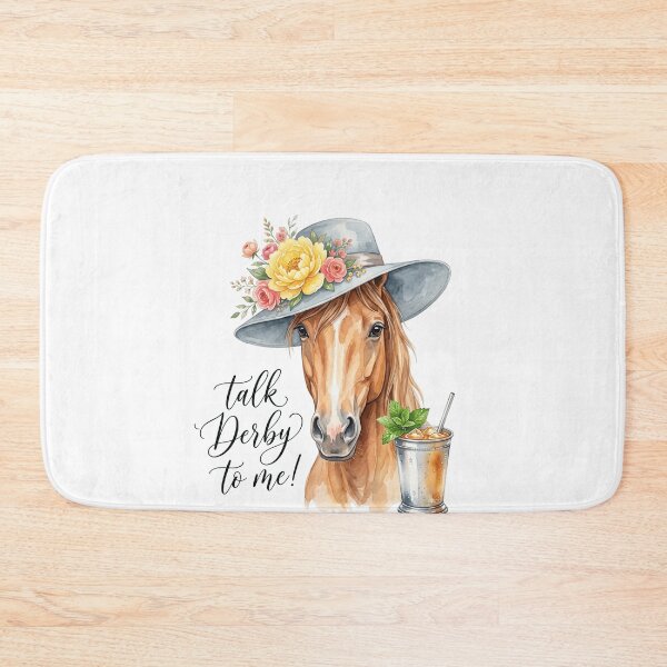 Item preview, Talk Derby To Me! Kentucky Derby Horse Racing Fan Equestrian designed and sold by SofenArt.