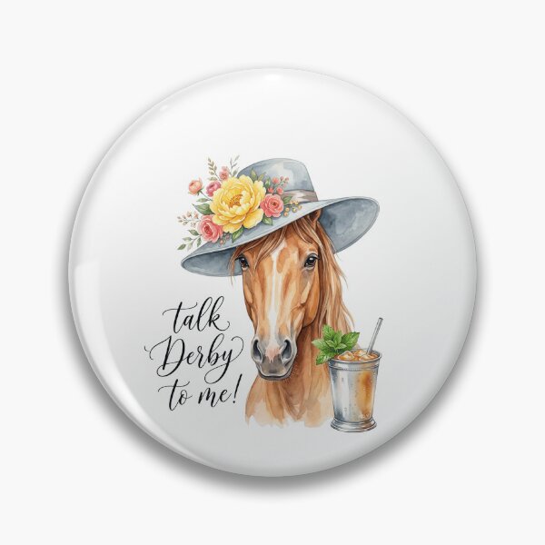Item preview, Talk Derby To Me! Kentucky Derby Horse Racing Fan Equestrian designed and sold by SofenArt.