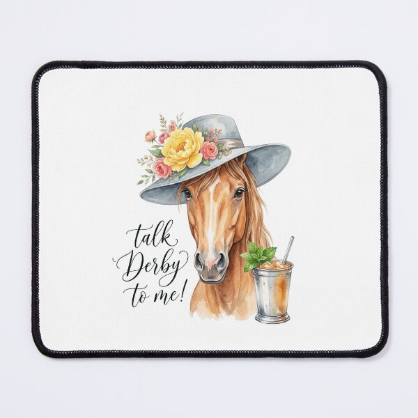Item preview, Talk Derby To Me! Kentucky Derby Horse Racing Fan Equestrian designed and sold by SofenArt.