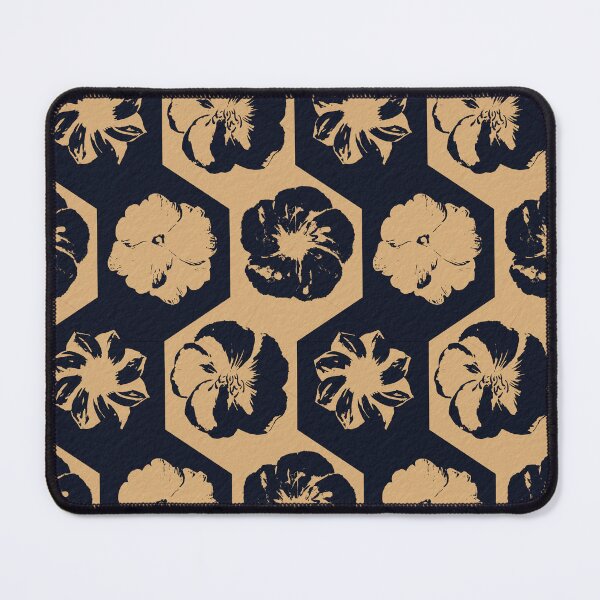 Item preview, Retro flower honeycomb pattern designed and sold by Fridayscorner.