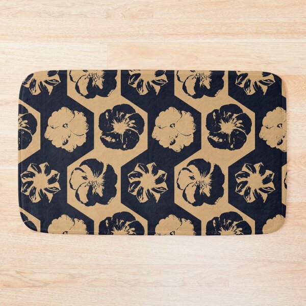 Item preview, Retro flower honeycomb pattern designed and sold by Fridayscorner.