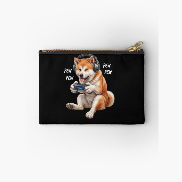 Item preview, Gaming Akita Gamer Videogaming Dog Lover designed and sold by TerryConnells.