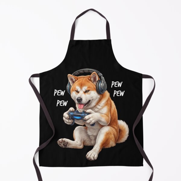 Item preview, Gaming Akita Gamer Videogaming Dog Lover designed and sold by TerryConnells.