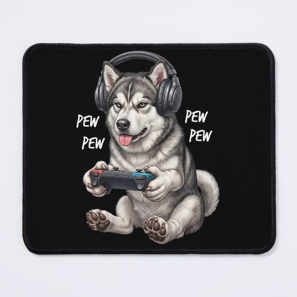 Item preview, Gaming Alaskan Malamute Gamer Videogaming Dog Lover designed and sold by TerryConnells.