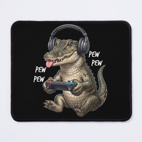 Item preview, Gaming Alligator Gamer Videogaming Animal Lover designed and sold by TerryConnells.