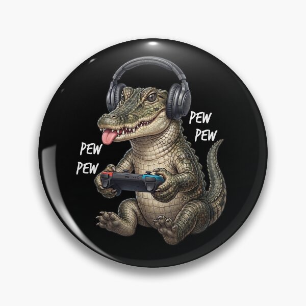 Item preview, Gaming Alligator Gamer Videogaming Animal Lover designed and sold by TerryConnells.