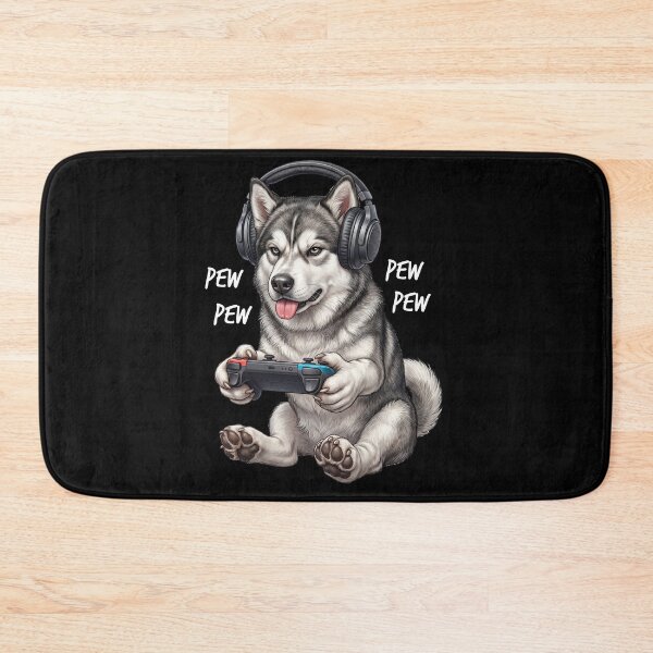 Item preview, Gaming Alaskan Malamute Gamer Videogaming Dog Lover designed and sold by TerryConnells.