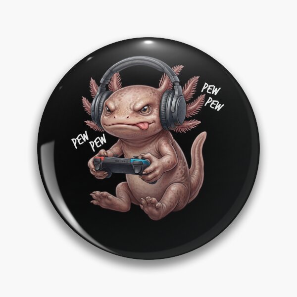 Item preview, Gaming Axolotl Gamer Videogaming Animal Lover designed and sold by TerryConnells.