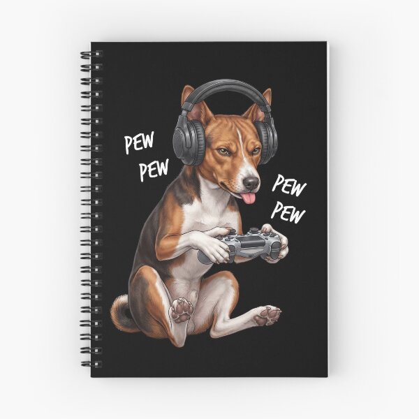 Item preview, Gaming Basenj Gamer Videogaming Dog Lover designed and sold by TerryConnells.