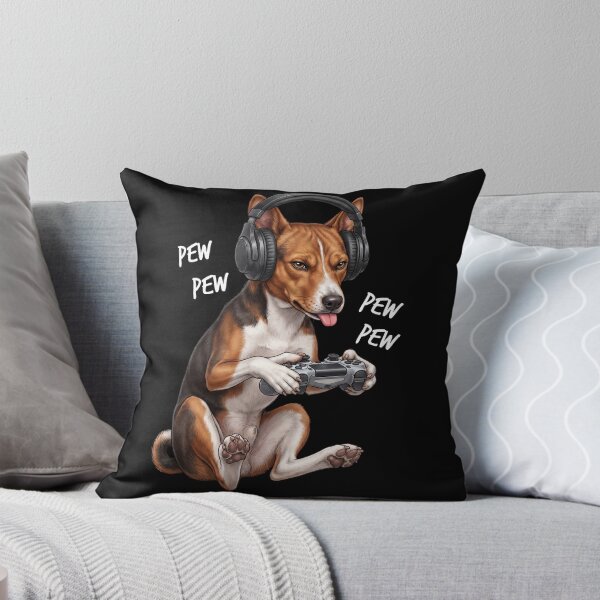Item preview, Gaming Basenj Gamer Videogaming Dog Lover designed and sold by TerryConnells.