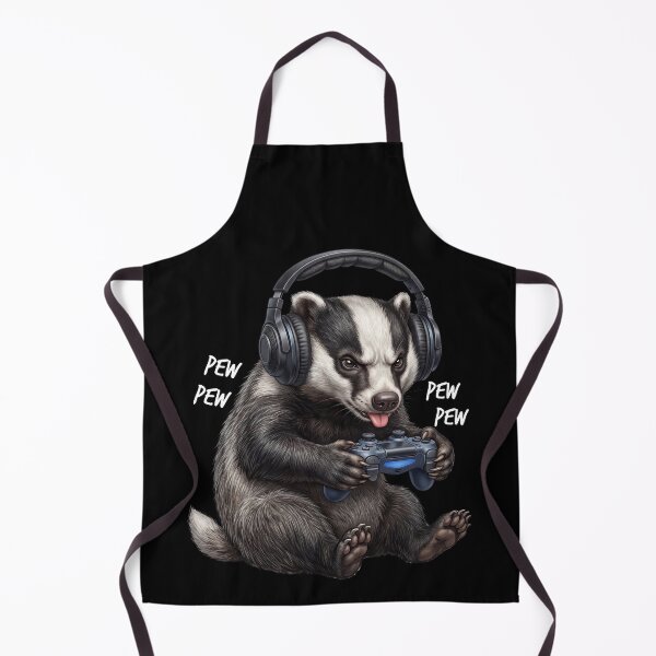 Item preview, Gaming Badger Gamer Videogaming Animal Lover designed and sold by TerryConnells.