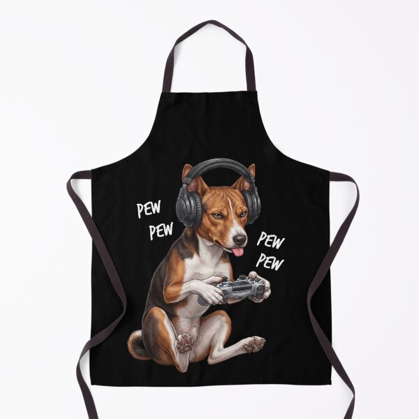 Item preview, Gaming Basenj Gamer Videogaming Dog Lover designed and sold by TerryConnells.