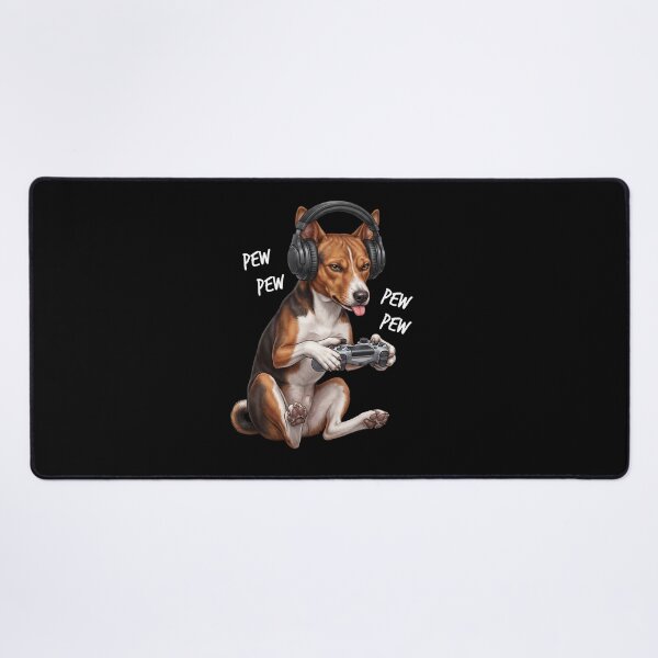 Item preview, Gaming Basenj Gamer Videogaming Dog Lover designed and sold by TerryConnells.