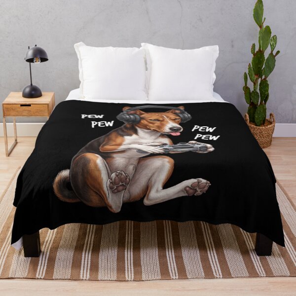 Item preview, Gaming Basenj Gamer Videogaming Dog Lover designed and sold by TerryConnells.