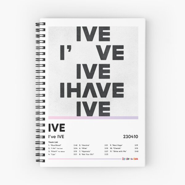 Item preview, IVE - I've IVE - Album Artwork Poster designed and sold by RhodesToKpop.